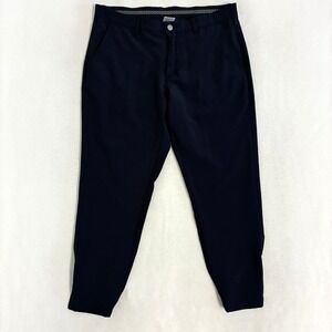 Primo Jogger Pants Mens Size 36 Short Lightweight Performance Tapered Ankle Zip